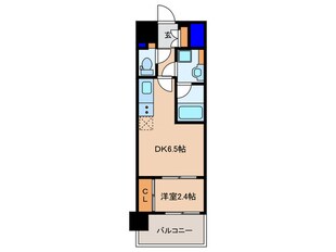 コンフォリア・リヴ南森町Qの物件間取画像